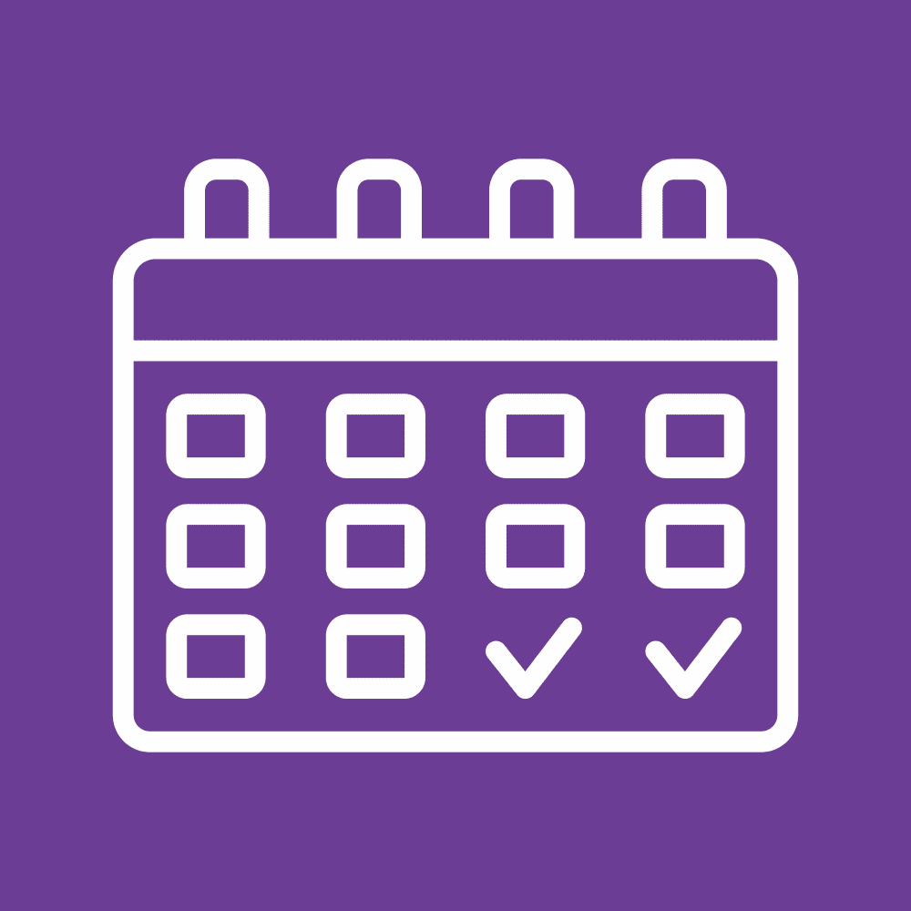 ícone de calendário